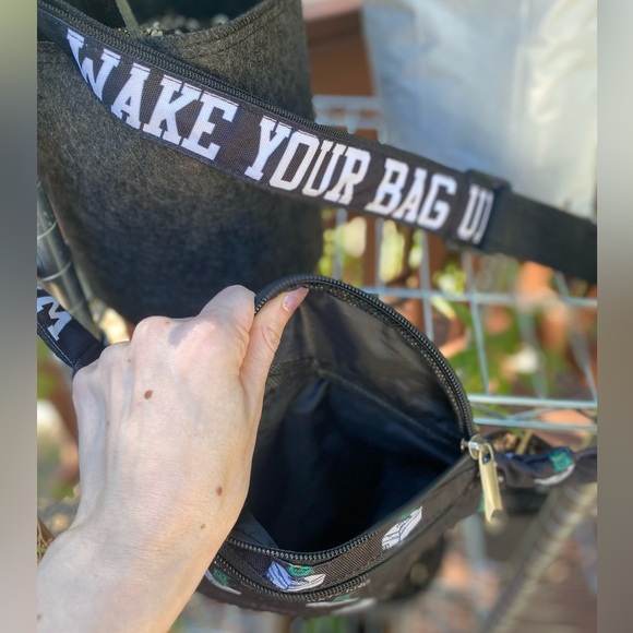 “Wake Your Bag Up” Crossbody/ Fannypack/ Bumbag - Picture 3 of 3